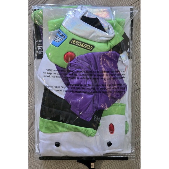 Spirit Halloween Toddler Buzz Lightyear Costume Toy Story Size 2T Lids - Picture 2 of 2